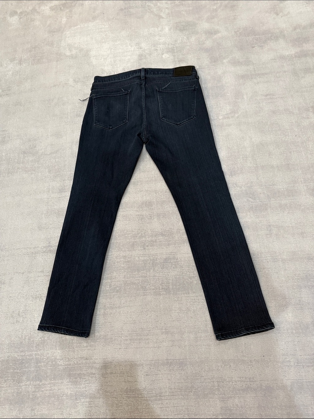 PAIGE Men's Dark Indigo Straight Jeans - Picture 3 of 3